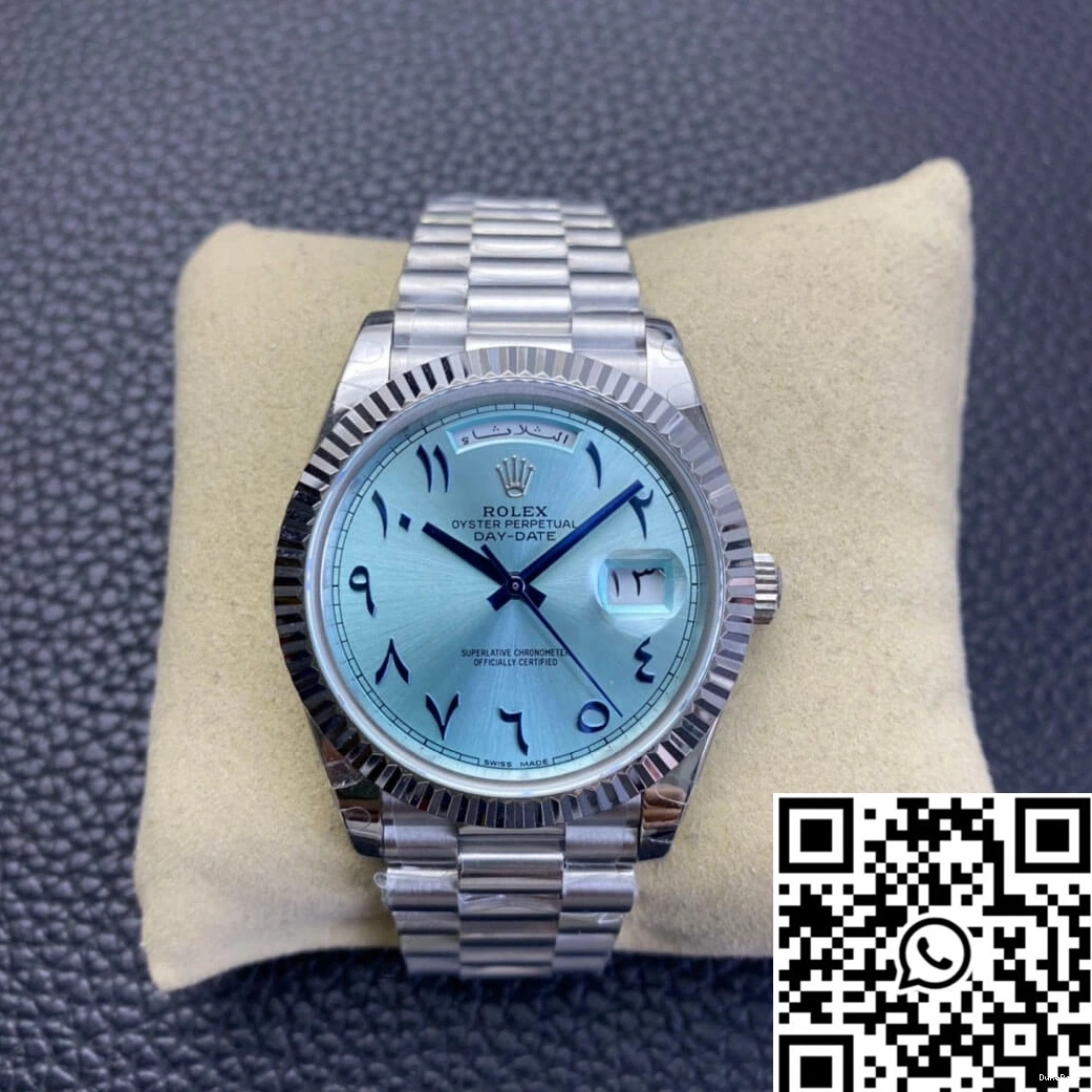 Customization Factory Middle Day East Ice Dial BP Rolex Date Blue 0922
